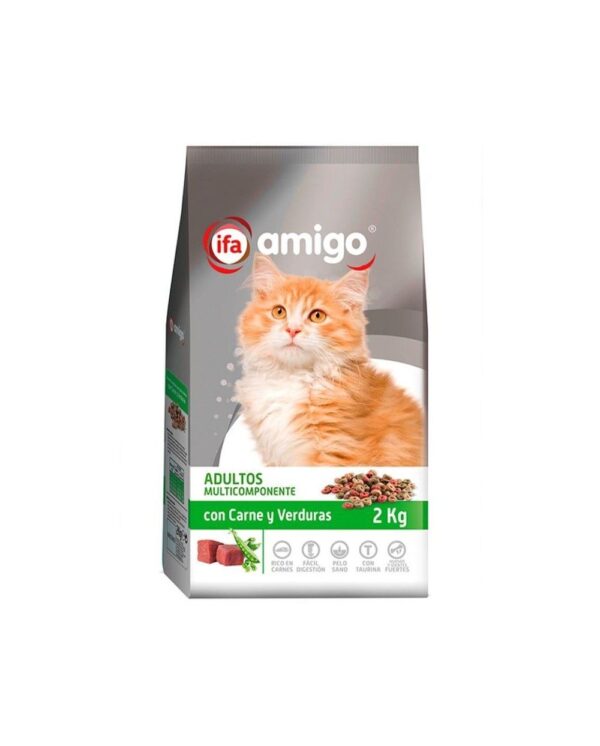 Pienso para Gatos con Carne y Verduras ifa 2kg