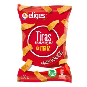 Tiras de Maíz sabor Barbacoa ifa 130g
