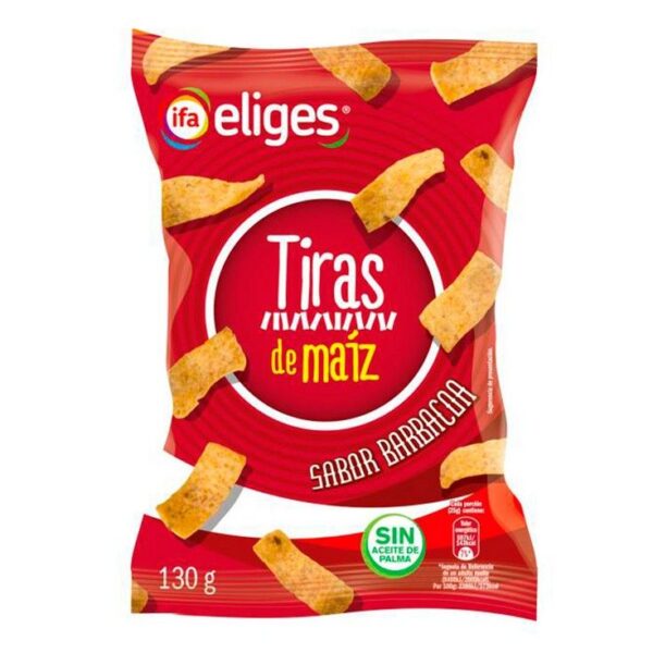 Tiras de Maíz sabor Barbacoa ifa 130g