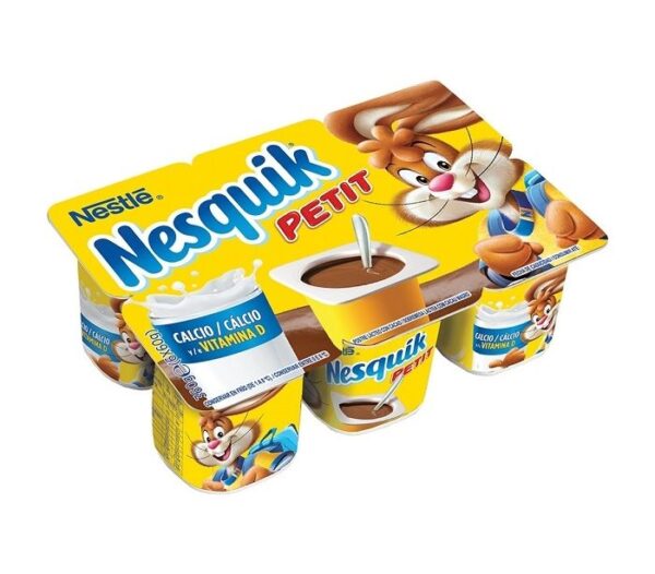 Yogur Petit Nesquick Cacao pack 6x60g