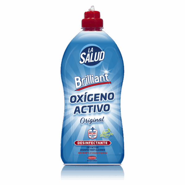 Limpiador Multiusos Oxígeno Activo Desinfectante La Salud 1,5L