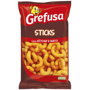 Sticks Sabor Ketchup & Queso Grefusa 120g