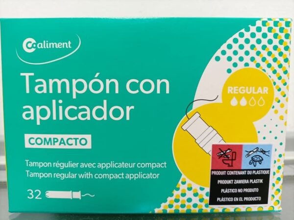 Tampón con aplicador Regular 32ud