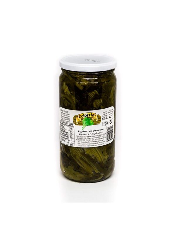 Espinacas Primera Celorrio 660g