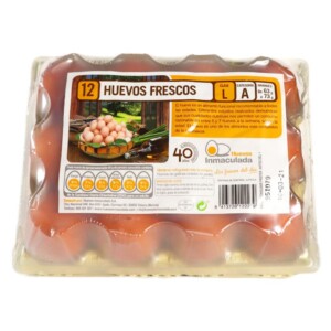 Huevos Frescos Talla L Granja Avicola Dorado 12ud