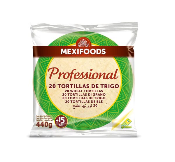 Tortillas de Trigo Mexifoods 20ud 440g