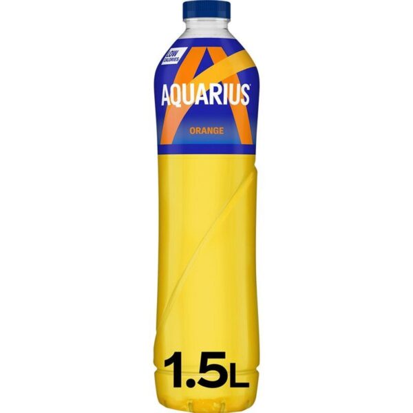 Bebida Isotónica Sabor Naranja Aquarius 1.5L *FRIA*