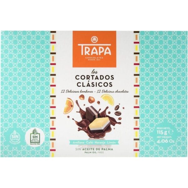 Bombones Cortados Clásicos Trapa 115g