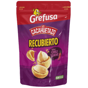 Cacahuetazo Recubierto Sabor Chili Suave Grefusa 80g