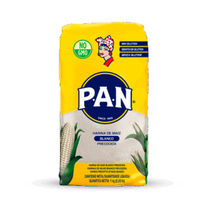 Harina de Maiz Blanco Precocida PAN 1kg