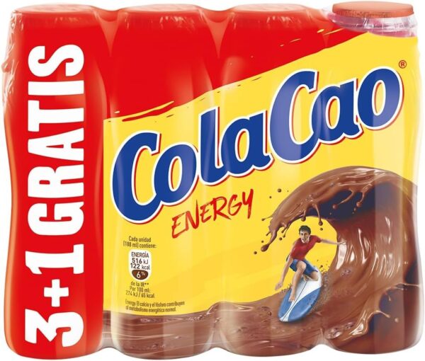 Batido ColaCao Energy Pack 4x188ml