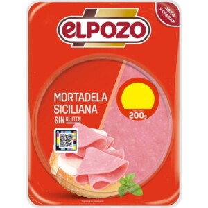 Mortadela Siciliana El Pozo 200g