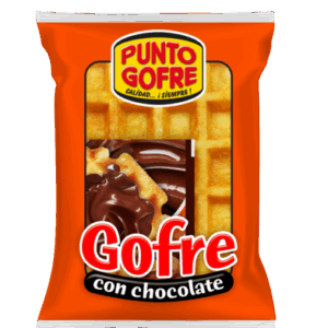 Gofre con Chocolate Punto Gofre