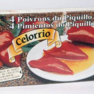 Pimientos de Piquillo Merluza y Gambas Celorrio 240g