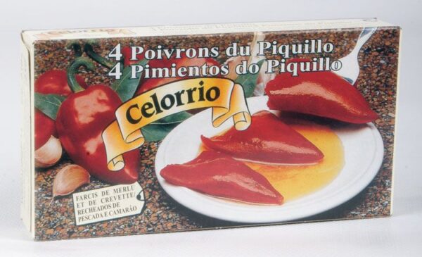 Pimientos de Piquillo Merluza y Gambas Celorrio 240g