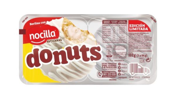 Donuts Nocilla Avellana 2x66g