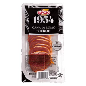 Caña de Lomo Duroc Lonchas El Pozo 45g