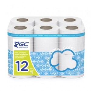 Papel Higienico Doble Capa 12 Rollos GC