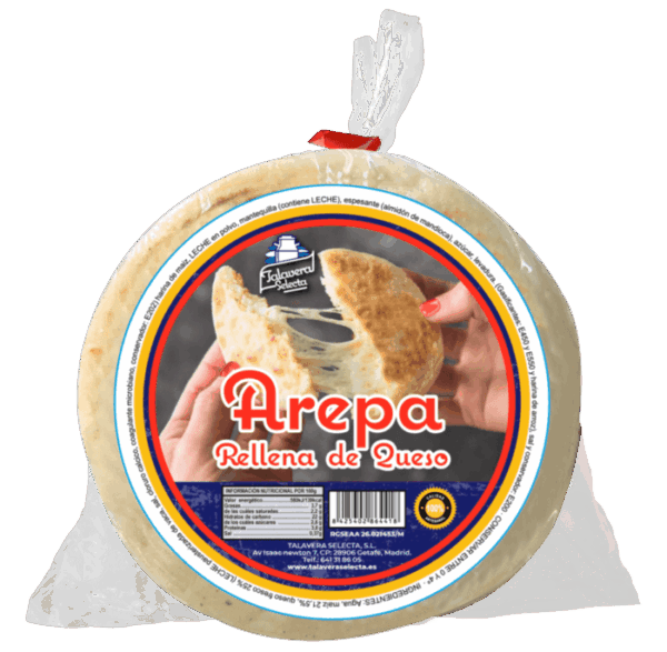 Arepa Rellena de Queso Talavera Selecta 700g