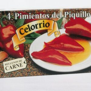 Pimientos de Piquillo con Carne Celorrio 240g