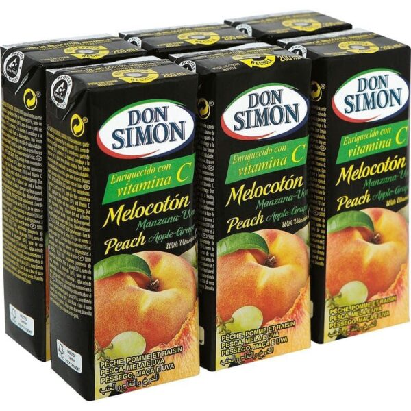 Zumo de Melocotón, Manzana y Uva Don Simon