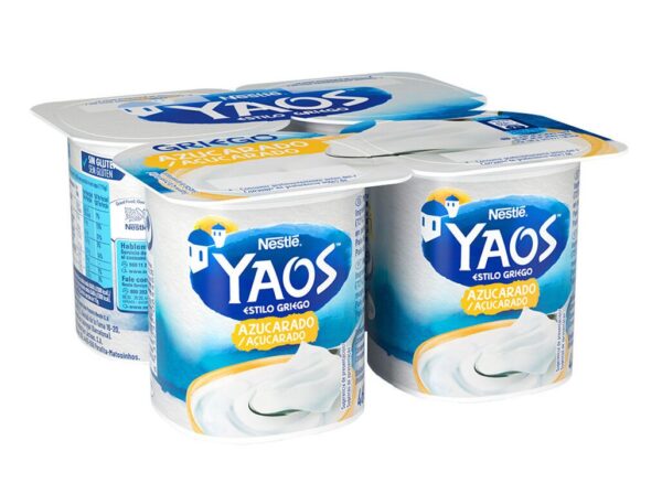 Yogur Griego Azucarado Yaos 4x115g