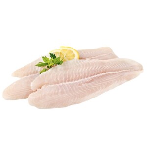 Lomo de Halibut de Alaska sin Piel Congelado 1kg