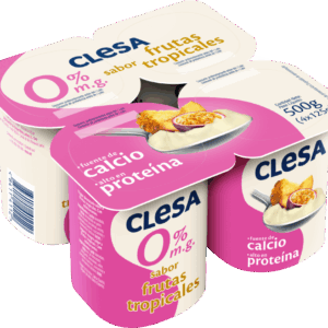 Yogurt Sabor Tropical 0% M.G Clesa 4x125g