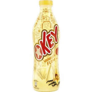 OKEY batido de vainilla botella 750 ml