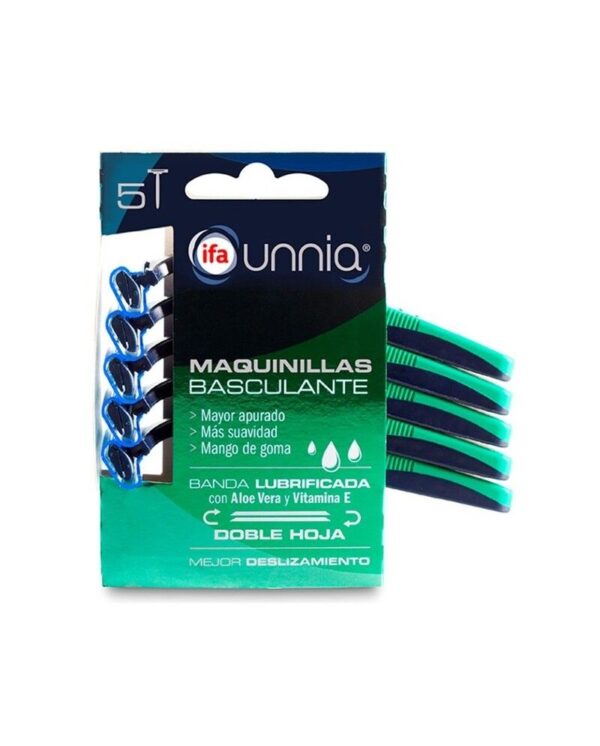 Maquinilla Afeitar Basculante 2 Hojas ifa 5ud