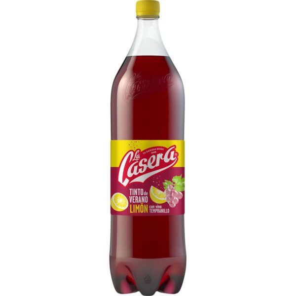 Tinto de Verano con Limón La casera 1,5L