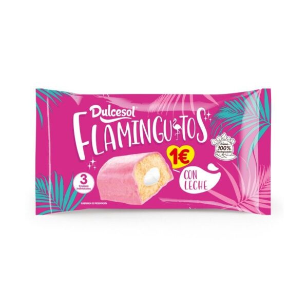 Flaminguitos Dulcesol 3ud 150g