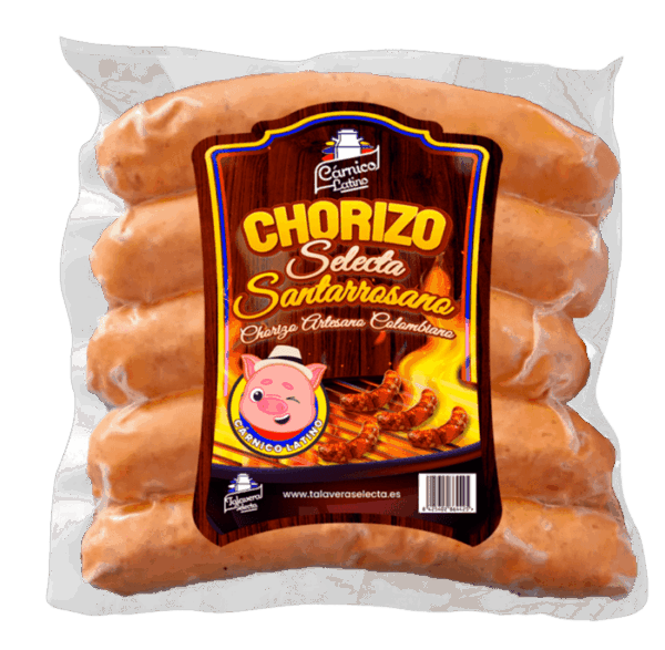 Chorizo Santarrosano Carnico Latino 10ud 500g