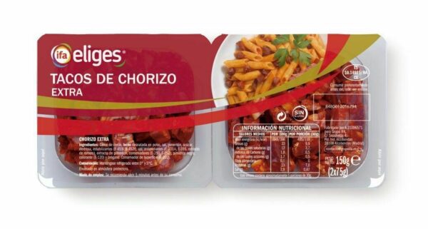 Tacos de Chorizo ifa 2x75g