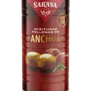 Aceitunas Rellenas de Anchoa Sarasa 300g