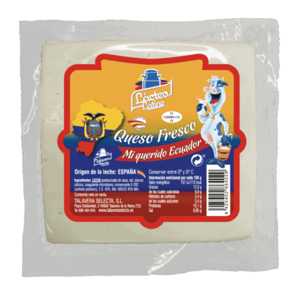 Queso Fresco Mi Querido ecuador Lácteo Latino 300g