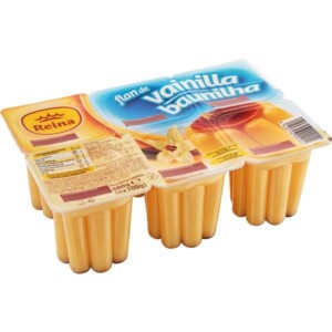 Flan de vainilla sin Gluten Reina 6ud
