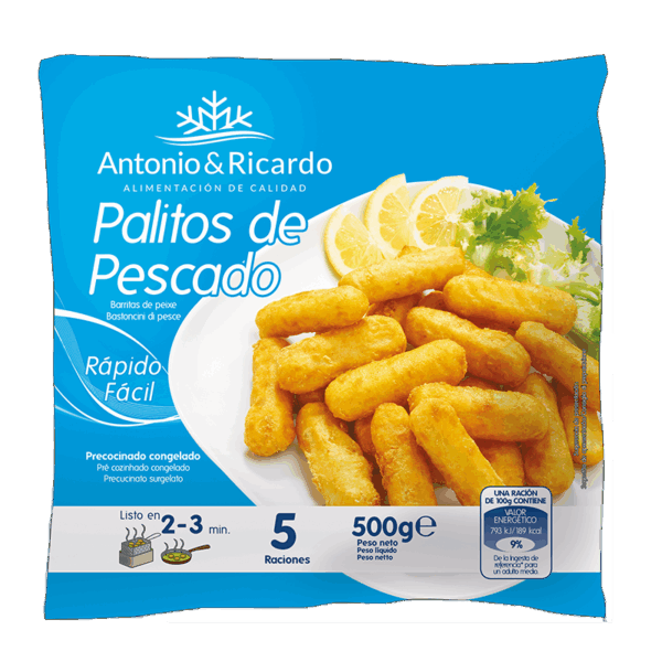 Palitos de Pescado Antonio & Ricardo 500g