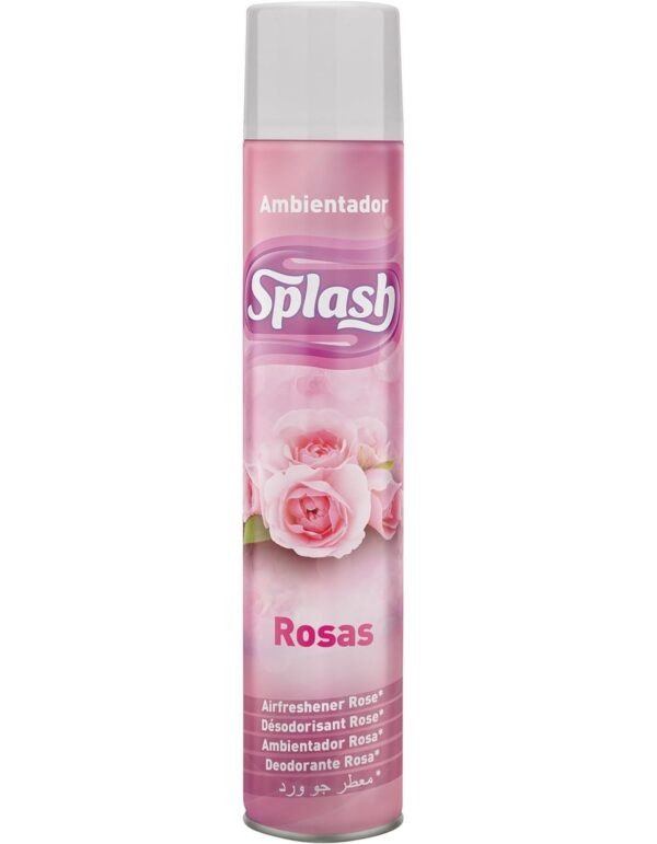 Ambientador Spray Rosas Splash 750ml