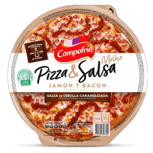 Pizza Jamón & Bacon Campofrio 360g