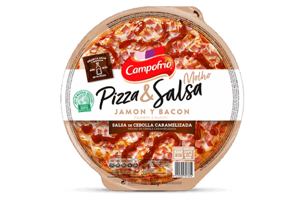 Pizza Jamón & Bacon Campofrio 360g