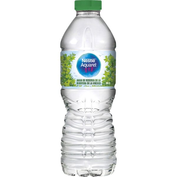 AQUAREL agua mineral botella 50 cl