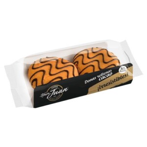 Donas Rellenas Cacao Hermanos Juan 2ud 164g