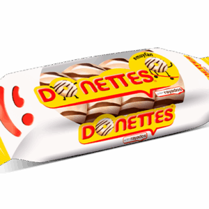 Donettes Rayados 6ud 132g