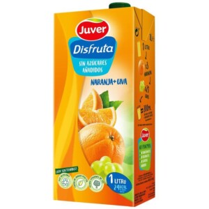 Disfruta Naranja y Uva Juver 1L