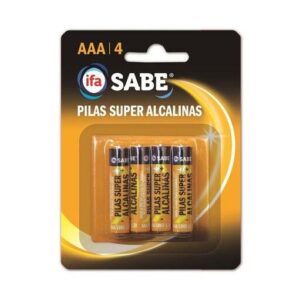 Pilas Super Alcalinas AAA Ifa 4ud