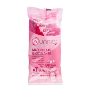 Maquinillas De Afeitar Mujer Basculante Doble Hoja ifa 5ud