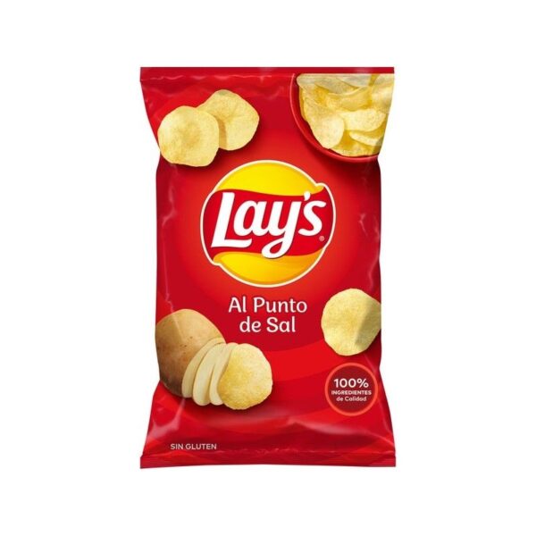 Patatas Lays al punto de sal 145g
