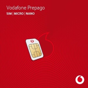 Tarjeta SIM Prepago Vodafone Unica