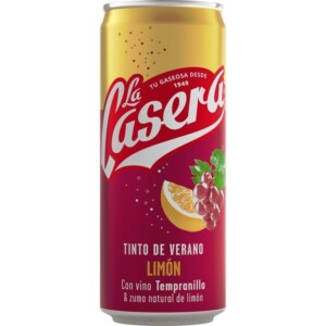 Tinto de Verano con Limón La Casera Lata 33cl
